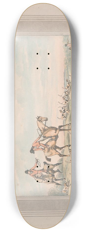 Samuel Howitt - The Check 8.25 inch art skate deck