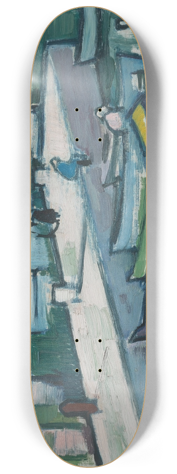 Samuel John Peploe - The Harbour, Cassis 8.25 inch art skate deck