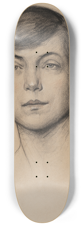 Samuel Johnson Woolf - Alice Lee Roosevelt Longworth 8.25 inch art skate deck