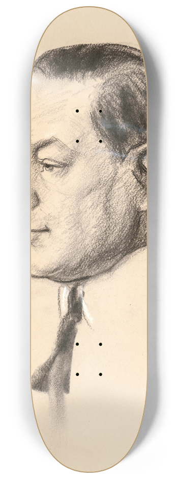 Samuel Johnson Woolf - David Sarnoff 8.25 inch art skate deck