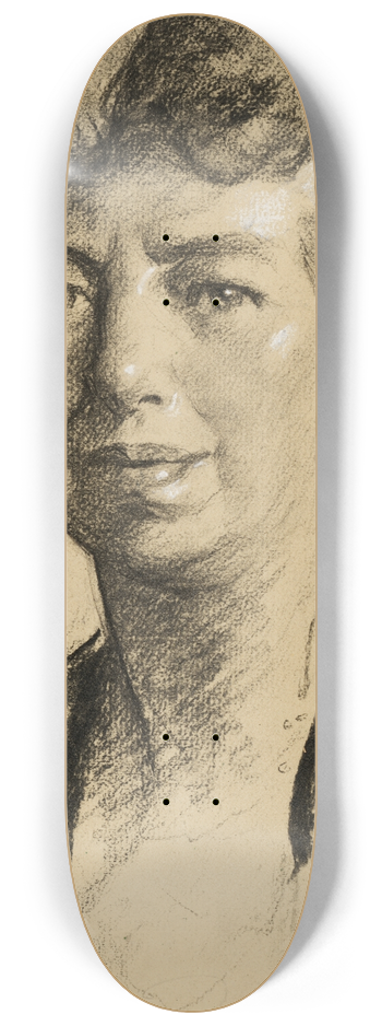 Samuel Johnson Woolf - Eleanor Roosevelt 8.25 inch art skate deck