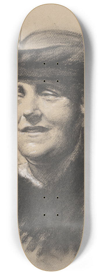 Samuel Johnson Woolf - Elsa Loewenthal Einstein 8.25 inch art skate deck