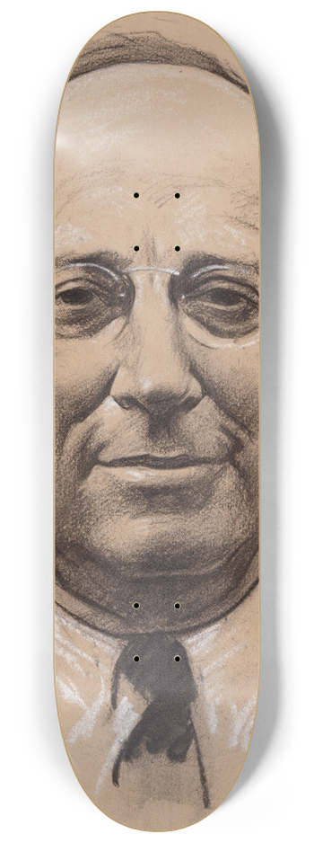 Samuel Johnson Woolf - Eugene Isaac Meyer 8.25 inch art skate deck