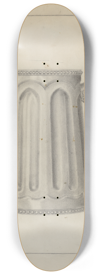 Samuel O. Klein - Pewter Creamer 8.25 inch art skate deck