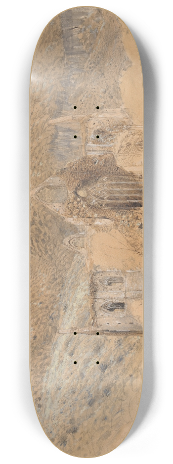 Samuel Palmer - Tintern Abbey 8.25 inch art skate deck
