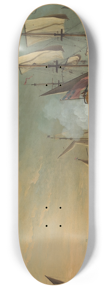 Samuel Scott - Shipping off Dover 8.25 inch art skate deck