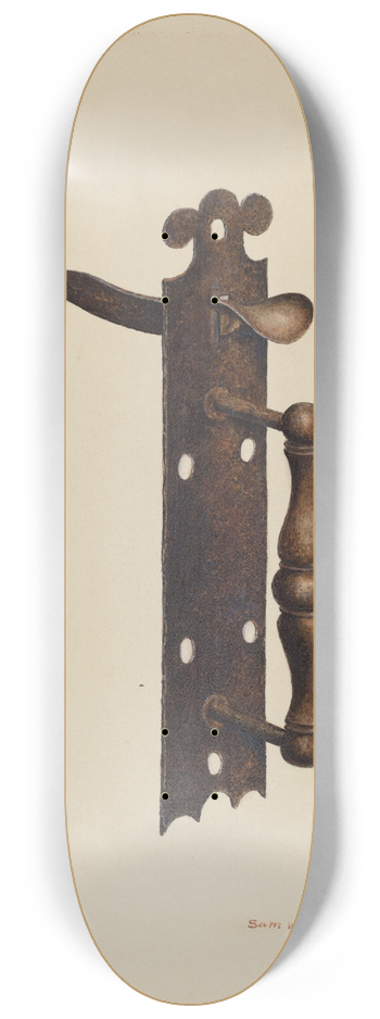 Samuel W. Ford - Norfolk Latch 8.25 inch art skate deck