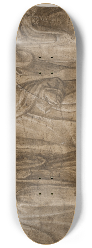 Sante Creara de Fochegioli - Skt Dominicus, Skt Katarina af Siena og en gruppe andre helgener 8.25 inch art skate deck