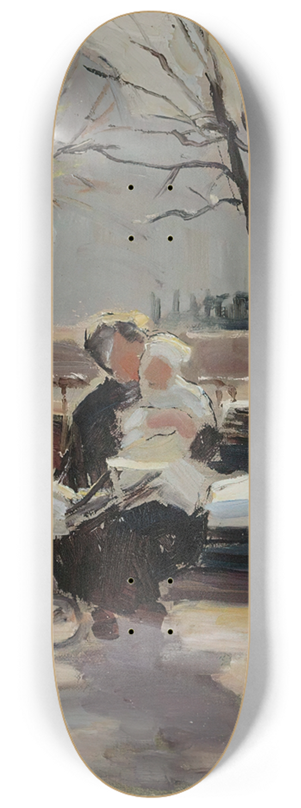 Santeri Salokivi - Park In Paris 8.25 inch art skate deck