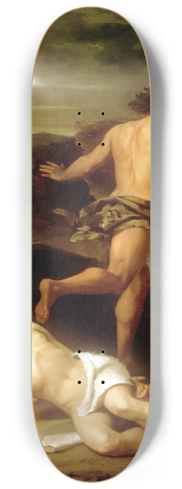 Santiago Rebull - The Death Of Abel 8.25 inch art skate deck