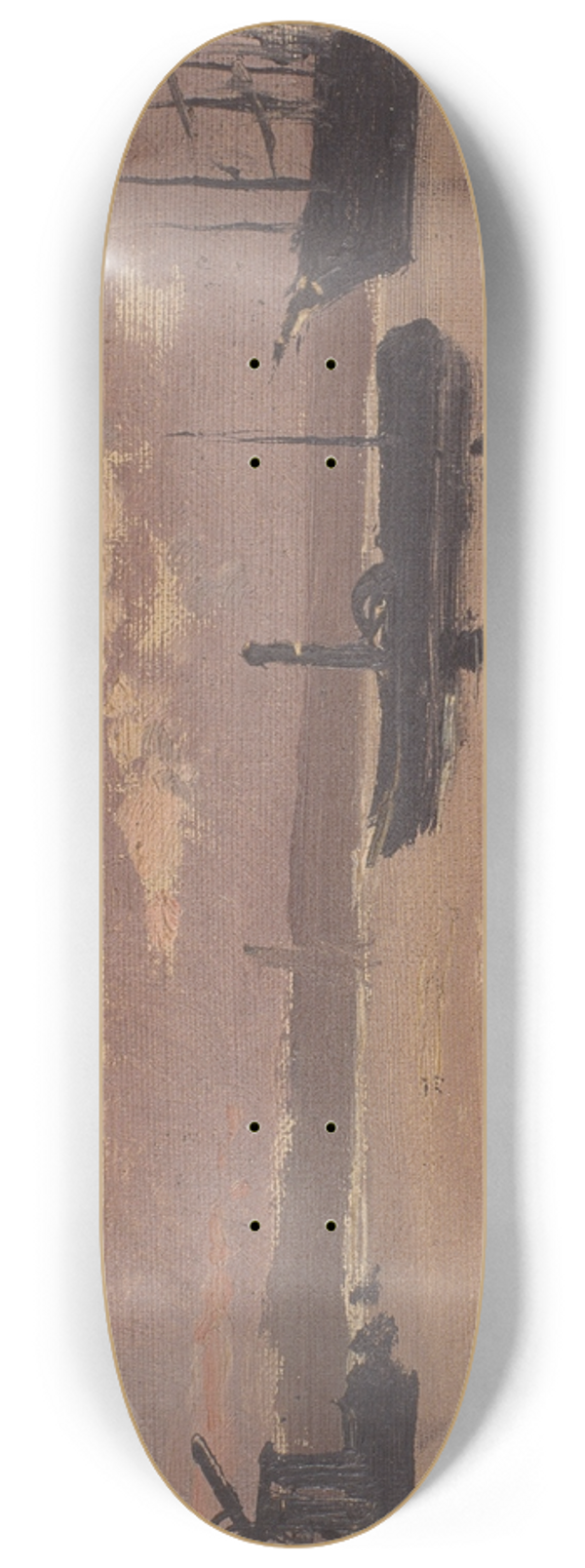 Santiago Rusiol - Sketch of a Port 8.25 inch art skate deck