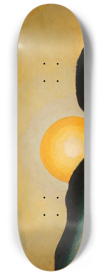 Arthur Dove - Northport Harbor 8.25 inch art skate deck