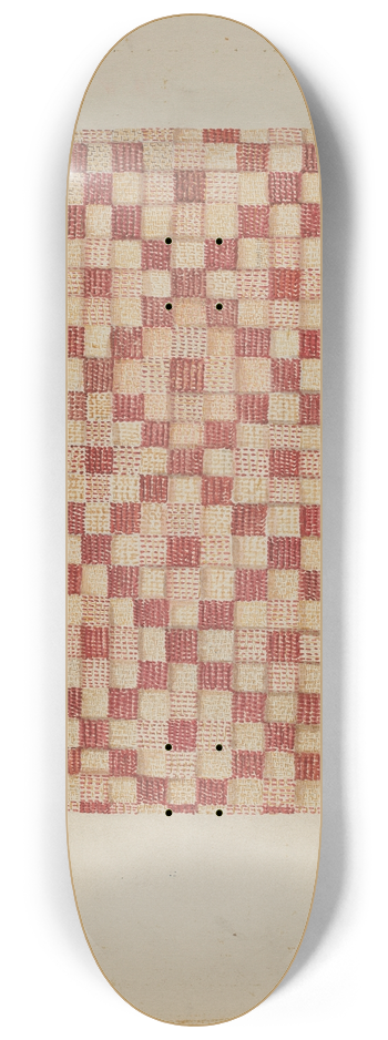 Sarah F. Williams - Woven Coverlet 8.25 inch art skate deck