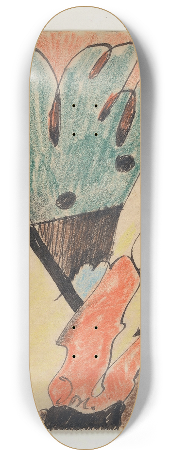 Arthur Dove - Untitled 8.25 inch art skate deck