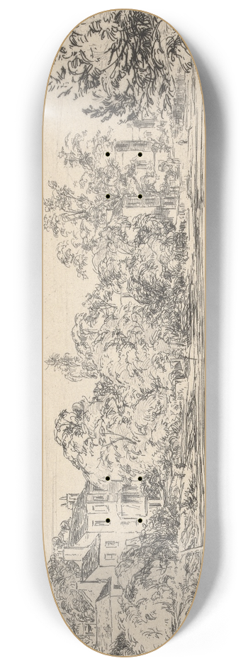 Arthur Evershed - At Twickenham 8.25 inch art skate deck