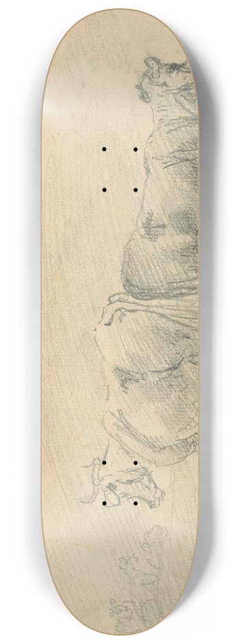 Sawrey Gilpin - Cattle 8.25 inch art skate deck