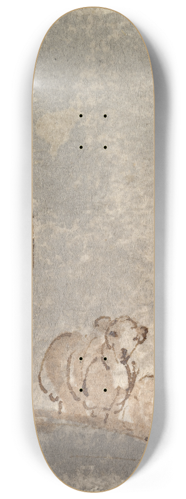 Sawrey Gilpin - Shepherd With Sheep 8.25 inch art skate deck