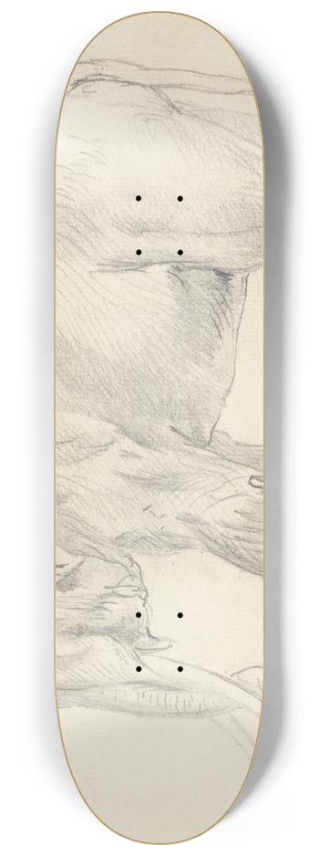 Sawrey Gilpin - Study of an Elephant 8.25 inch art skate deck