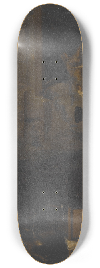 Sbastien Bourdon - Kitchen with Hare 8.25 inch art skate deck