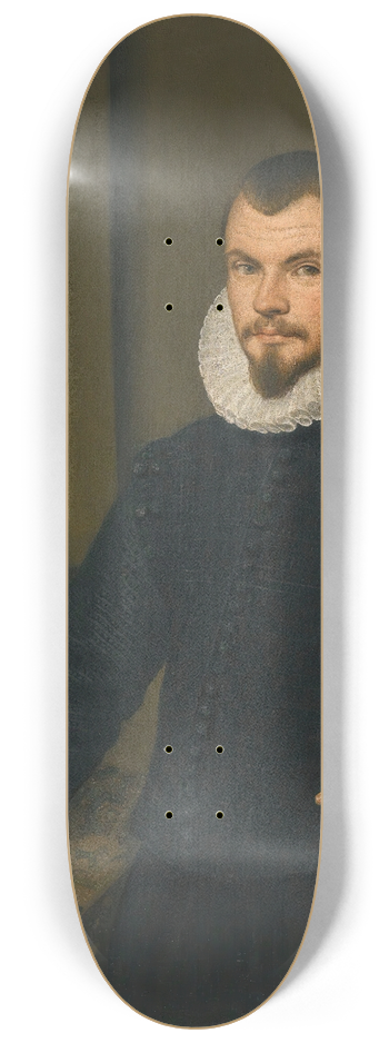 School of the Veneto - Portrait Of A Gentleman 8.25 inch art skate deck