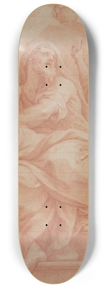 Sebastiano Conca - The Prophet Jeremiah 8.25 inch art skate deck