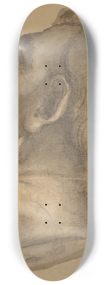 Sebastiano del Piombo - Cartoon for the Head of Saint James 8.25 inch art skate deck