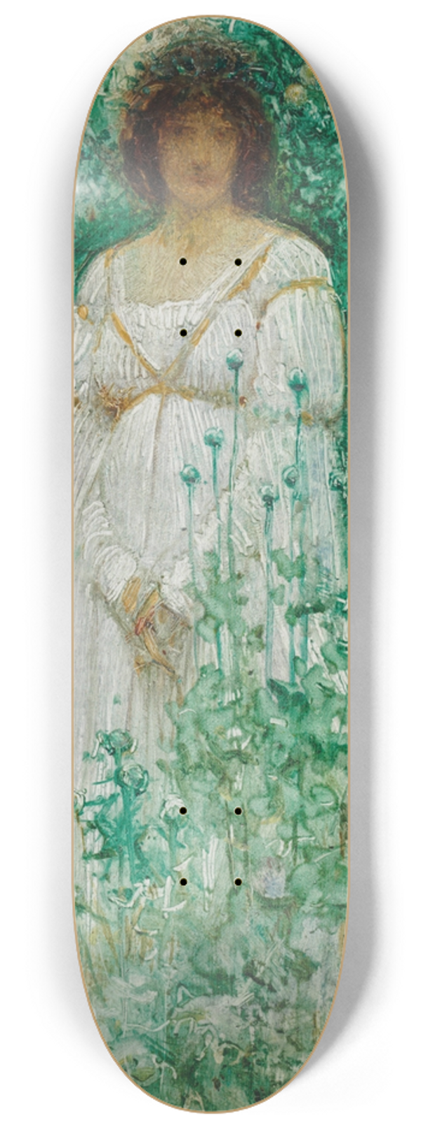 Arthur Hacker - The Poppy Field 8.25 inch art skate deck