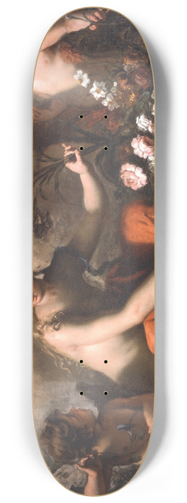 Sebastiano Ricci - Flora 8.25 inch art skate deck