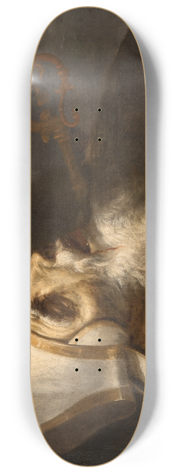 Sebastin de Llanos y Valds - Martyred Bishop 8.25 inch art skate deck