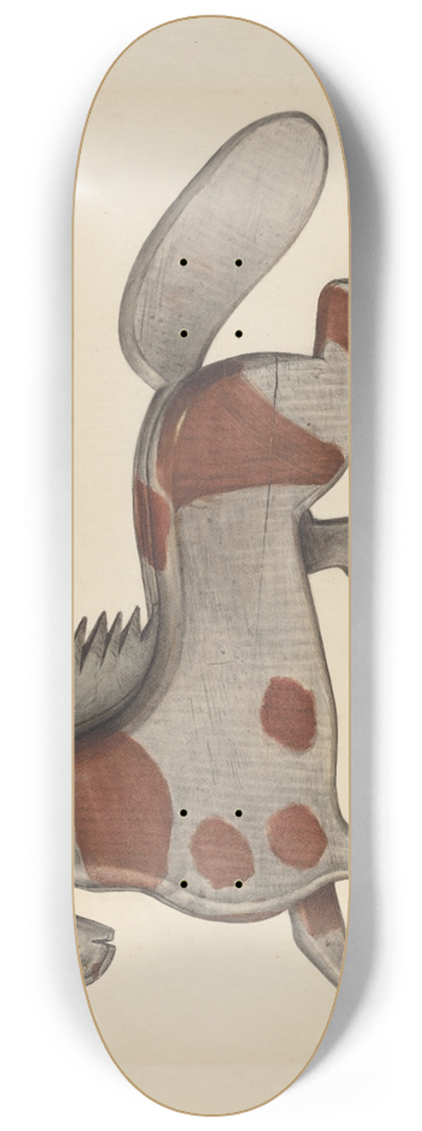 Selma Sandler - Horse 8.25 inch art skate deck