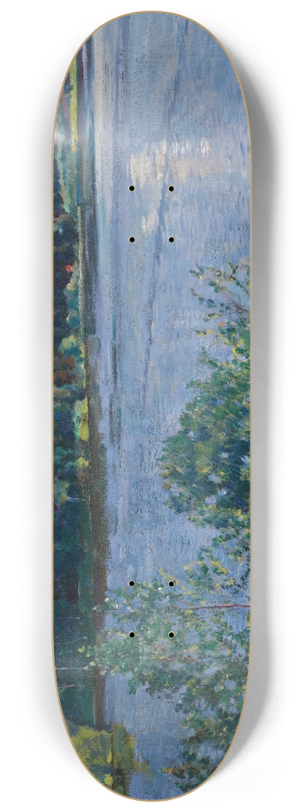 Sergei Arsenevich Vinogradov - The Lake 8.25 inch art skate deck