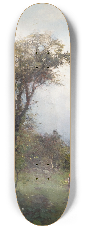 Severin Nilsson - A Girl from Dalarna on the Road 8.25 inch art skate deck