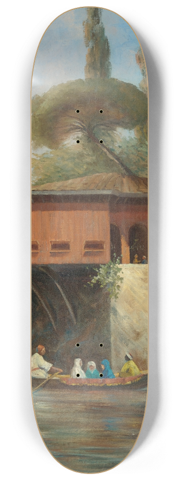 Sevket Dag - A YALIBY THE ANADOLU HISARI 8.25 inch art skate deck