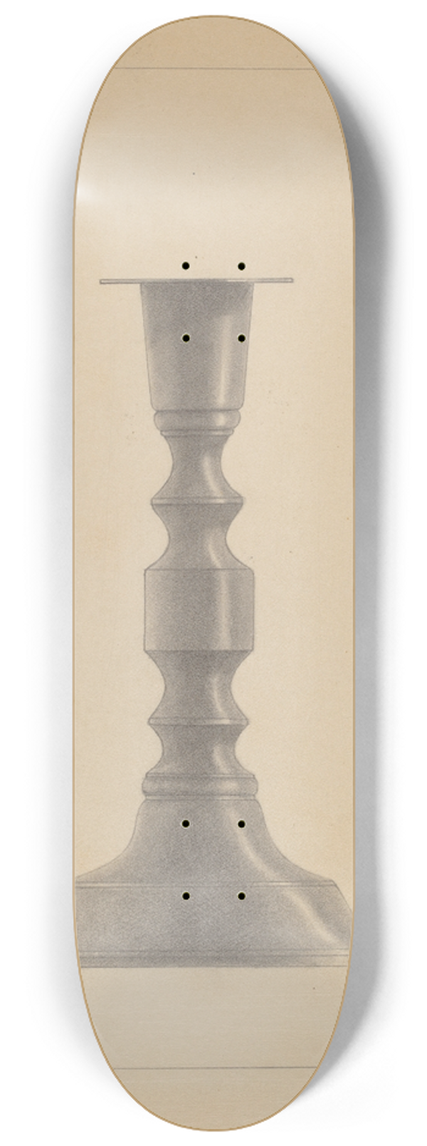 Sidney Liswood - Candlestick 8.25 inch art skate deck