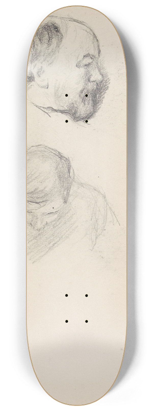 Signe Scheel - Johan Christian Rder Scheel; bror 8.25 inch art skate deck