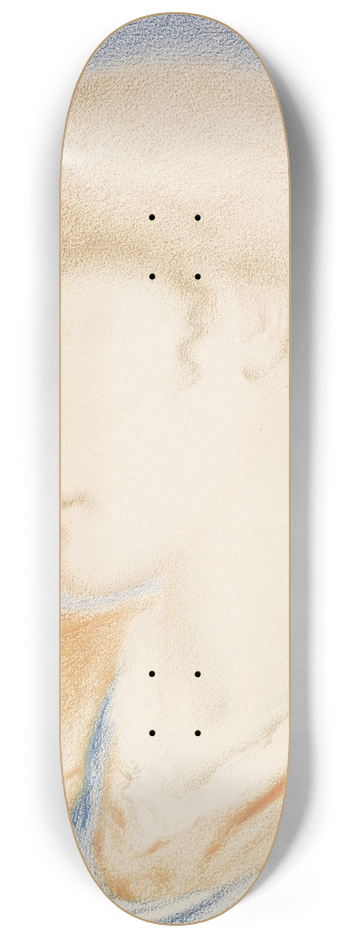 Simeon Solomon - Study of a Head 8.25 inch art skate deck