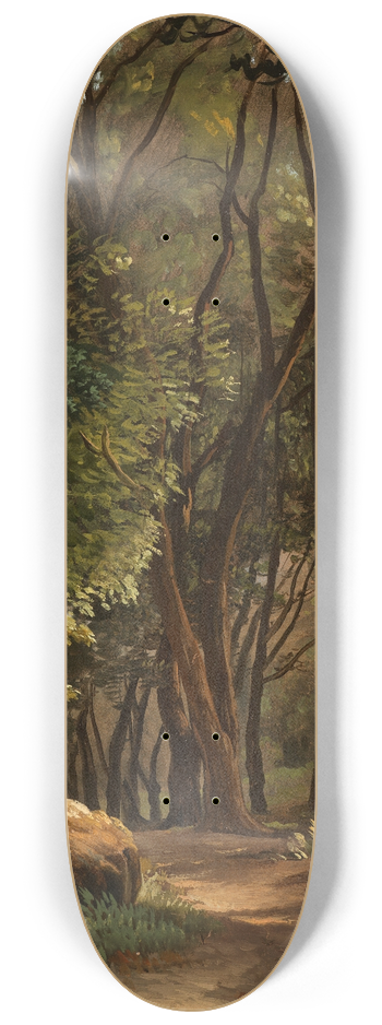 Simon Denis - Im Park von Ariccia 8.25 inch art skate deck