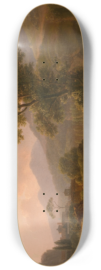 Simon Denis - Italian Landscape 8.25 inch art skate deck