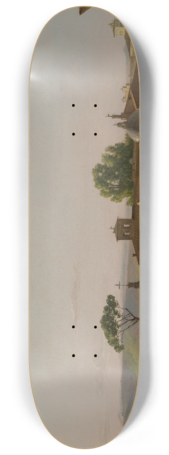 Simon Denis - View on the Quirinal Hill, Rome 8.25 inch art skate deck