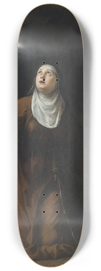 Simone Pignoni - A Nun Saint 8.25 inch art skate deck