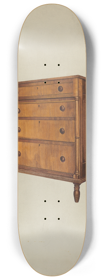 Arthur Mathews - Chest of Drawers 8.25 inch art skate deck