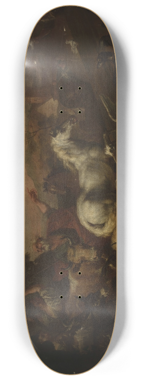 Sinibaldo Scorza - In front of Noahs Ark 8.25 inch art skate deck