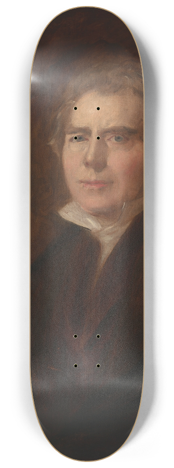 Sir David Wilkie - Self-Portrait 8.25 inch art skate deck