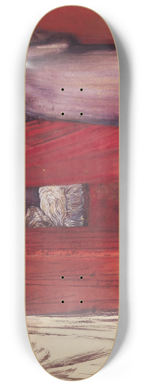 Sir Edward Coley Burne-Jones - Fair Rosamund and Queen Eleanor 8.25 inch art skate deck