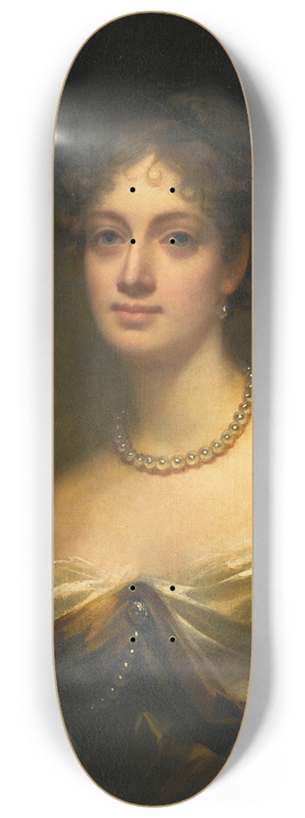 Sir Henry Raeburn - Portrait Of Anne BlairMaconochie Welwood Of Garvock, Lady Meadowbank (17841866) 8.25 inch art skate deck
