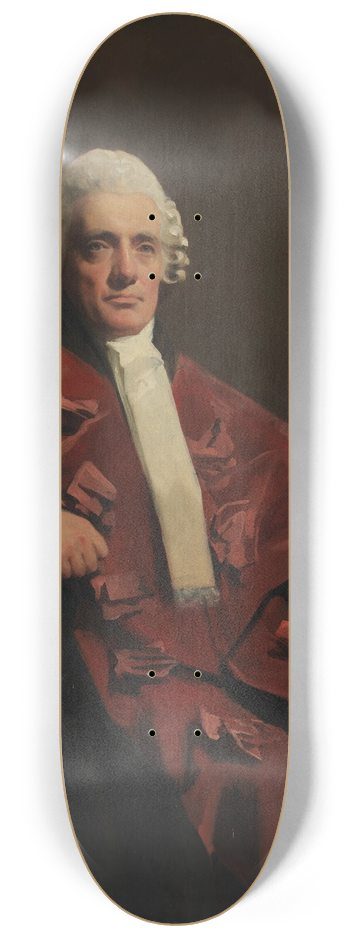 Sir Henry Raeburn - William Robertson (17531835), Lord Robertson 8.25 inch art skate deck