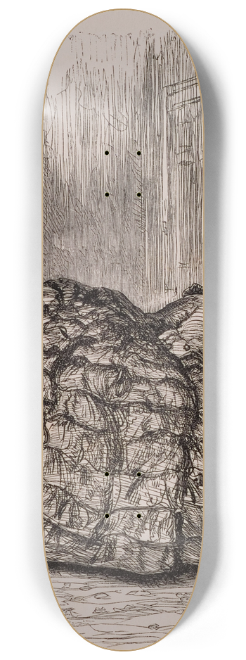 Sir John Everett Millais - Framley Parsonage  Was it not a Lie 8.25 inch art skate deck