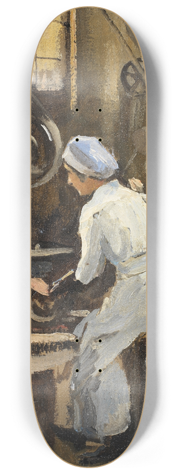 Sir John Lavery - The Disc Maker 8.25 inch art skate deck