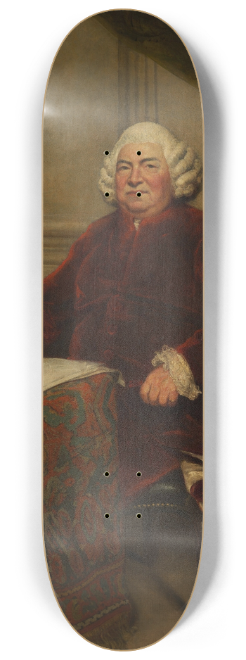 Sir Joshua Reynolds - John Barker (17071787) 8.25 inch art skate deck