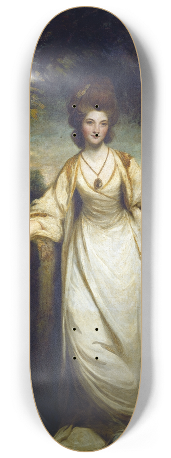 Sir Joshua Reynolds - Lady Elizabeth Compton 8.25 inch art skate deck